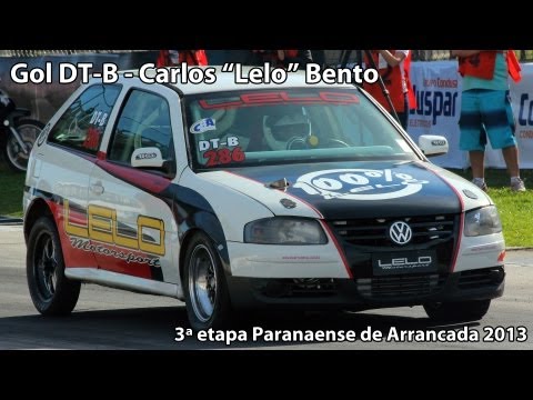 Gol Turbo DT-B Carlos Lelo Bento - 3ª etapa Paranaense de Arrancada 2013
