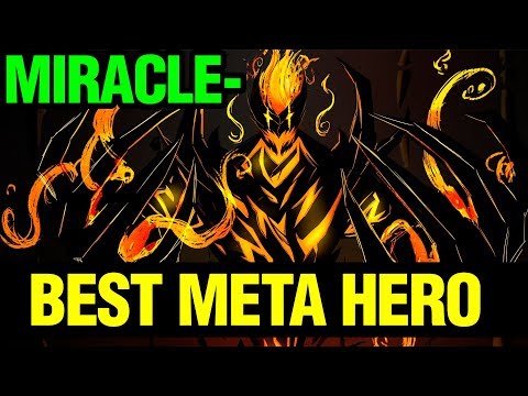 Best Meta Hero To The Best Player - Miracle- Shadow Fiend - Dota 2