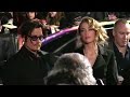 Johnny Depp and AMBER HEARD at the premiere of.