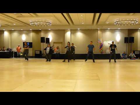 Everybody's Groovin' Line Dance by Rhoda Lai & Jo Thompson Szymanski Demo @2017 Windy City