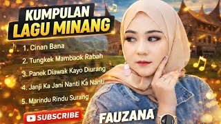 Download lagu TOP 5 Lagu Minang Fauzana Paling Viral Bikin Baper! Tungkek Manbaok Rabah Cinan Bana  mp3