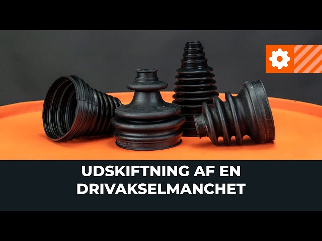 Se en videovejledning til hvordan du udskifter Drivakselmanchet på PEUGEOT 106