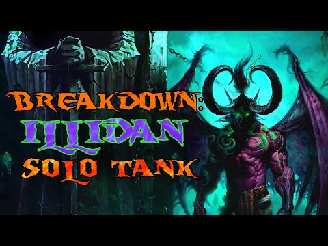 Breakdown: Illidan Solo Tank Prot Pally POV - TBC Classic