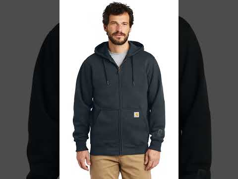 Carhartt Rain Defender Paxton Heavyweight Hooded Zip Front Sweatshirt CT100614
