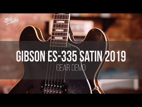 Обзор полуакустической гитары Gibson ES-335 Satin