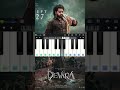 Devara Container BGM Piano Tutorial
