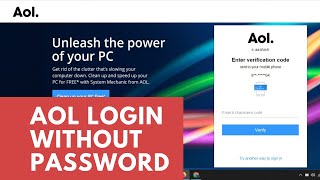 How To Login To AOL Without Password ?