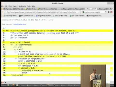 High Performance Python I