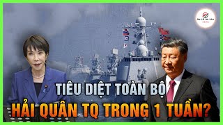 Nhật Bản có thể tiêu diệt ‘toàn bộ hải quân TQ trong 1 tuần’? So sánh cán cân sức mạnh Trung-Nhật-Mỹ