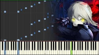 Fate/stay night: Heaven&#39;s Feel - II. Lost Butterfly『Aimer - I beg you』(Piano Tutorial/Synthesia)