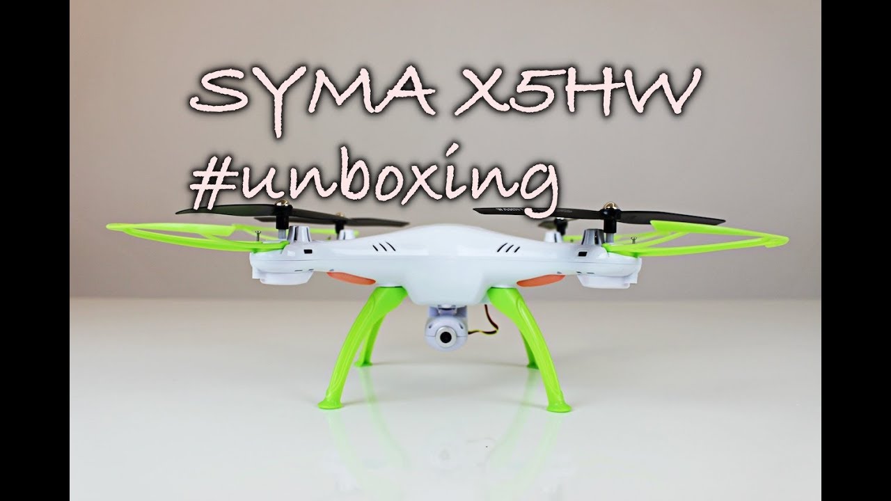 Dron Syma X5HW, bílá