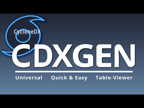 Tool Review: cdxgen