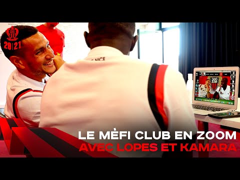 Hassane Kamara et Rony Lopes en Zoom avec le Mèfi Club