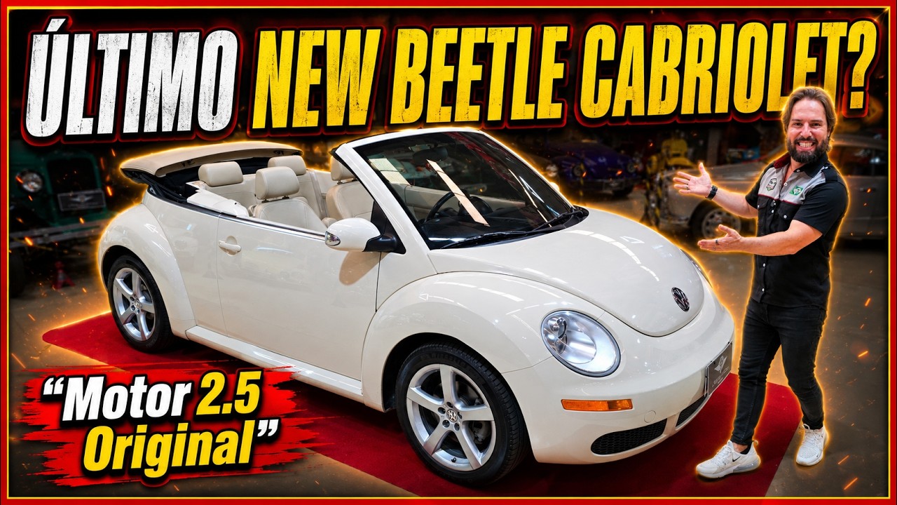 Que NEW BEETLE CABRIO INCRÍVEL! 🚗 Conheça a Solução da TROCAR para o vidro descolando!