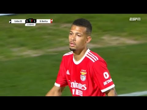 ESTREIA DE JOÃO VICTOR NO BENFICA | João Victor vs Caldas (15/10/2022)