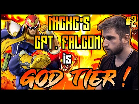 NickC Captain Falcon is GOD TIER! | #1 Captain Falcon Combos & Highlights | Smash Ultimate #2