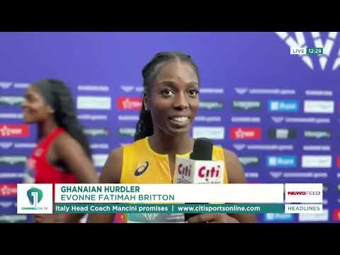 Ghana’s Evonne Britton Books Spot in 100m Hurdles Final After Strong Run