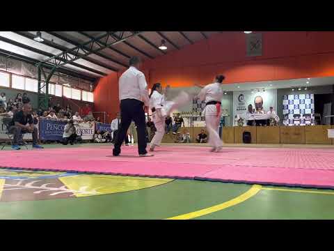 Nicole Zuñiga vs Cristina Conejeros - Categoría Damas Avanzadas - Campeonato Kenbukai 29-01-2023