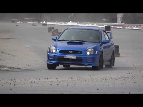 Roman Paweł - Subaru Impreza WRX STi - SuperOES 3 Runda  Tor Kielce 24-03-2018
