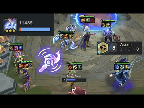 Lux + Varus 3⭐⭐⭐ Reroll + 8 Astrals Help Me To Finally Win! 😭 | Teamfight Tactics Set 7.5