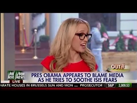12-21-15 Kat Timpf on Outnumbered - Obama Blames ISIS Fears on Media
