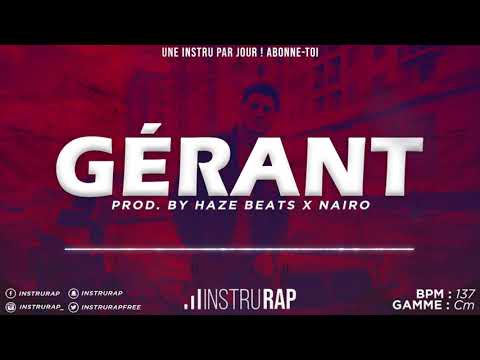 Instru Rap Trap/Sombre/Lourd 2020 - GÉRANT - Prod. By HAZE BEATS x NAIRO