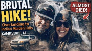 Into the Wild Desert Overlanding Camp Verde, AZ & Surviving the Indian Maiden Fa