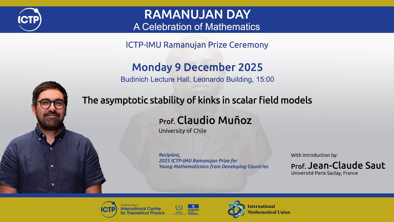 2025 Ramanujan Prize Ceremony