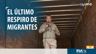 A 40 grados y sin aire acondicionado, así fueron ABANDONADOS los migrantes en la caja del tráiler