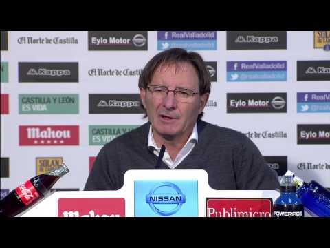 La Liga | Rueda de Prensa de Anquela tras el Real Valladolid - Granada (1-0) | 24-11-2012 | J13
