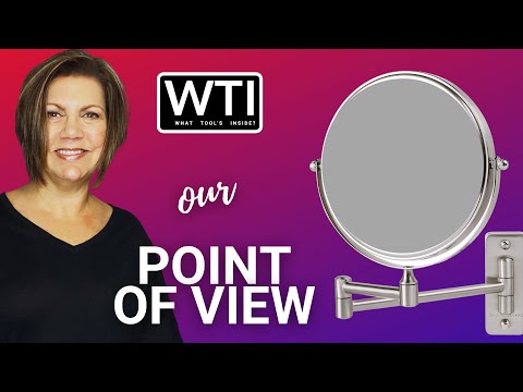 Ovente 7"" Wall Mount Makeup Mirrors - WTI product video review