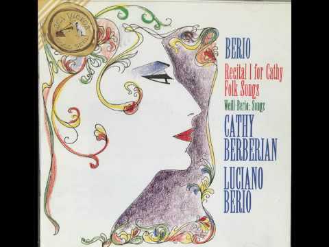 Selections from Luciano Berio's "Folk Songs" feat. Cathy Berberian - Loosin Yelav