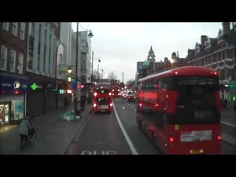 Full Route Visual | London Bus Route 35: Shoreditch - Clapham Junction | EH120 (SN66WOJ)