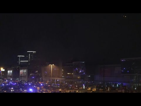 Emergency services at Moscow theatre after attack on rock concert | AFP