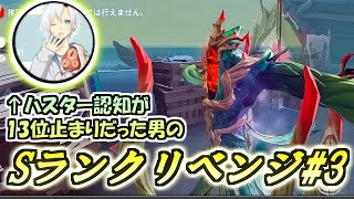 【Ｓランクハスターチャレンジ#3】人格調整とアイコンBANをシバキ倒しました