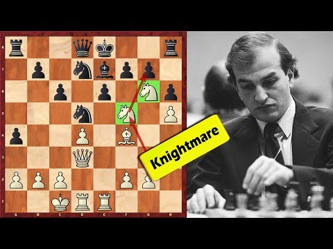 Beliavsky Beats Larsen With 2 Hanging Knights