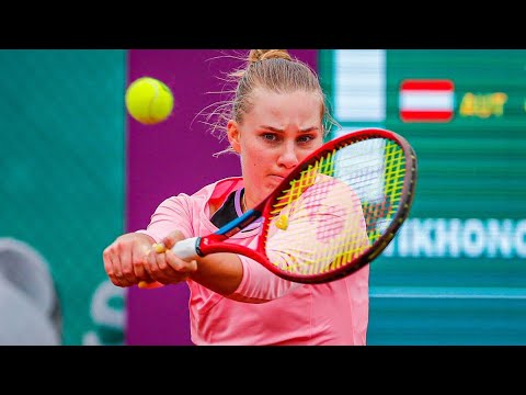 Anastasia Tikhonova qualifies for the Iasi Open after winning in straights!