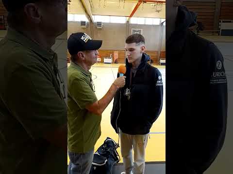 intervista con il capitano del RPM Geremia Cavadini protagonista  della finale  under 14