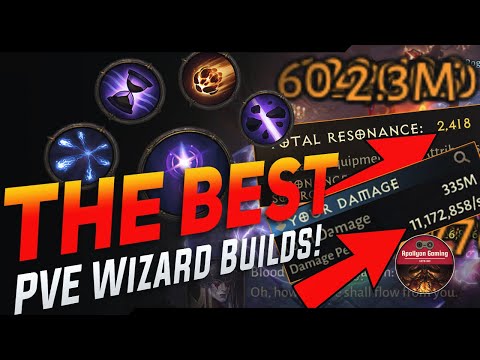 The Best Wizard PVE Damage Builds - Dungeons & Raids - F2P & Finger's Friendly