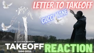 Gucci Mane - Letter to Takeoff [Official Music Video] REACTION VIDEO