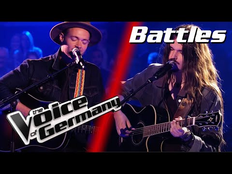 Ed Sheeran - I See Fire (Noah Sam Honegger vs. Marvin Scondo) | The Voice of Germany | Battles