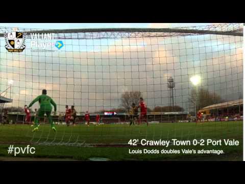 GOAL CAM: Crawley Town 1-2 Port Vale