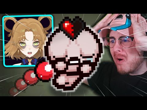I Tried to Teach a VTuber How to Play Isaac.. it was PAINFUL