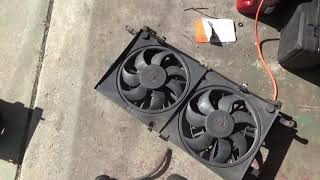 Overheating Chevy Uplander Part 3 Radiator Removal.