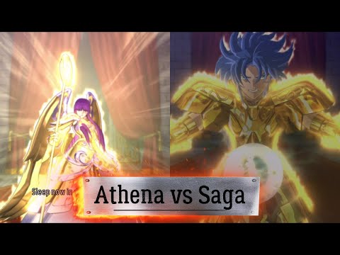 Saint Seiya: Soldiers Soul - Athena vs Saga (Gold Cloth) (5 Round)