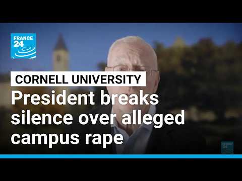 Cornell president breaks silence over alleged campus rape