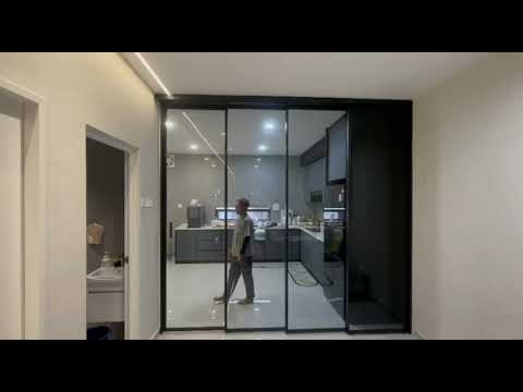 SlimEdge Sliding Door For Kitchen | Bright,Clean & Contemporary