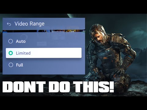 RGB Limited vs RGB Full - DO NOT Force RGB Limited On Your TV Because Of HDR Black Level Raise