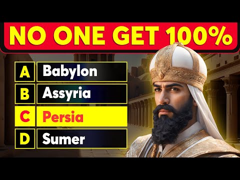 Who was Cyrus the Great? - 25 BIBLE QUESTIONS TO TEST YOUR BIBLE KNOWLEDGE - The Bible Quiz