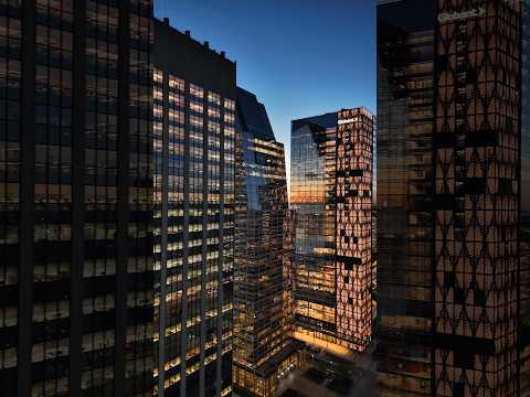 Av Alem y sus alrededores en Buenos Aires. Amence ena ciudad.#argentina #baires #caba #dji #torres